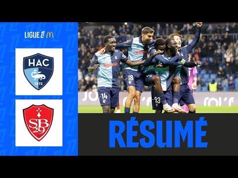 Sangante offre une PRÉCIEUSE VICTOIRE au Havre contre Brest | 10ème journée - Ligue 1 McDonald's