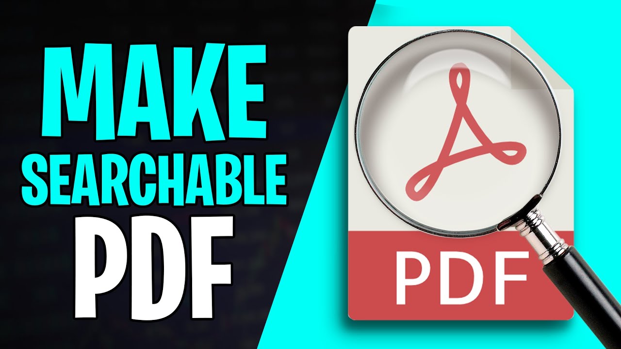 Make PDFs Searchable in Adobe Acrobat 2025 📄