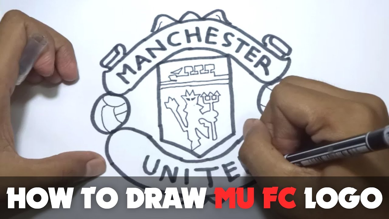 Step-by-Step Guide to Drawing the Manchester United Logo 🏴