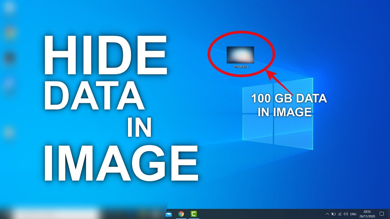 Secretly Hide Data in Images on Windows β Easy Trick πΈ