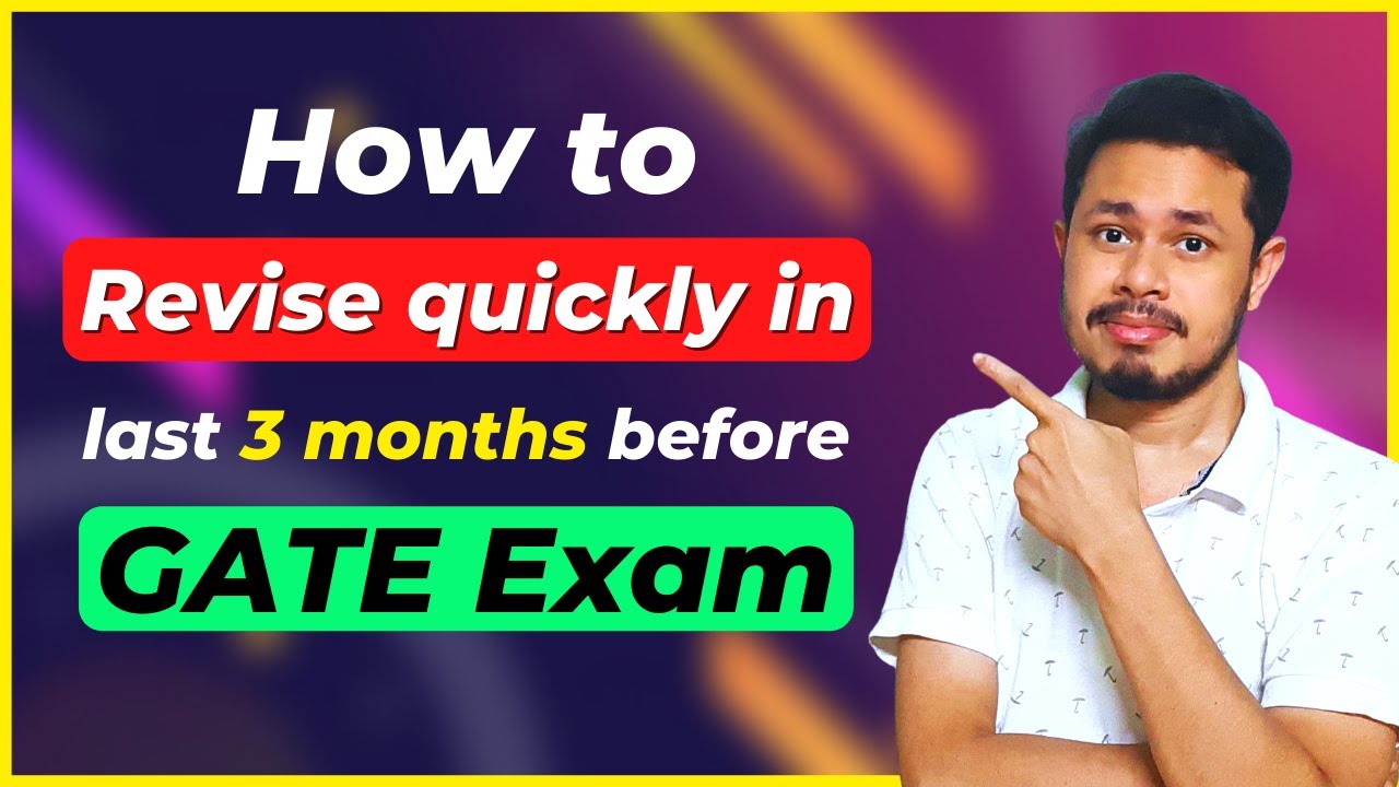 Periodic Revision Technique to Remember all Subjects for long | GATE CSE 2022