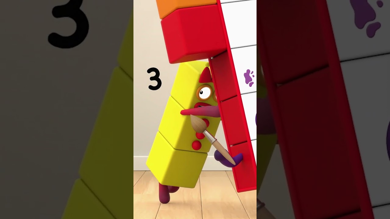 Colourful Maths - Part 2 | Meet Number Seventeen | Back to School | Numberblocks #shorts