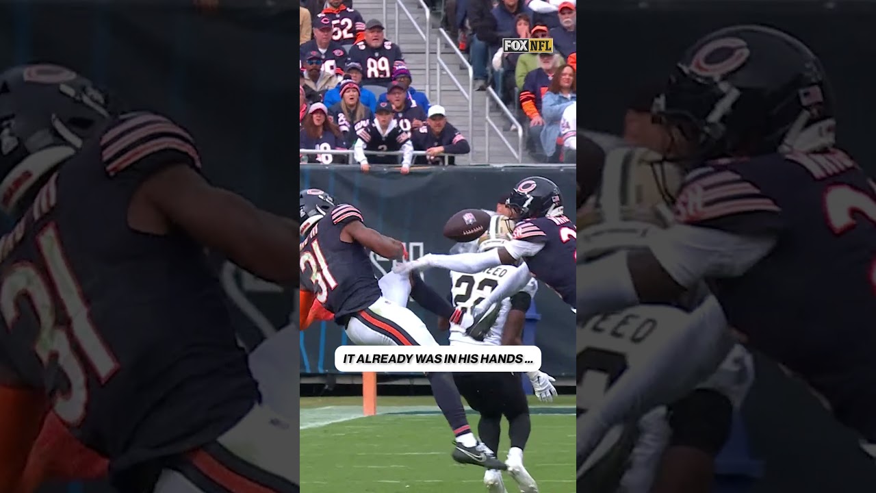 Close Call! Game-Deciding Pick for Bears vs Saints 😱