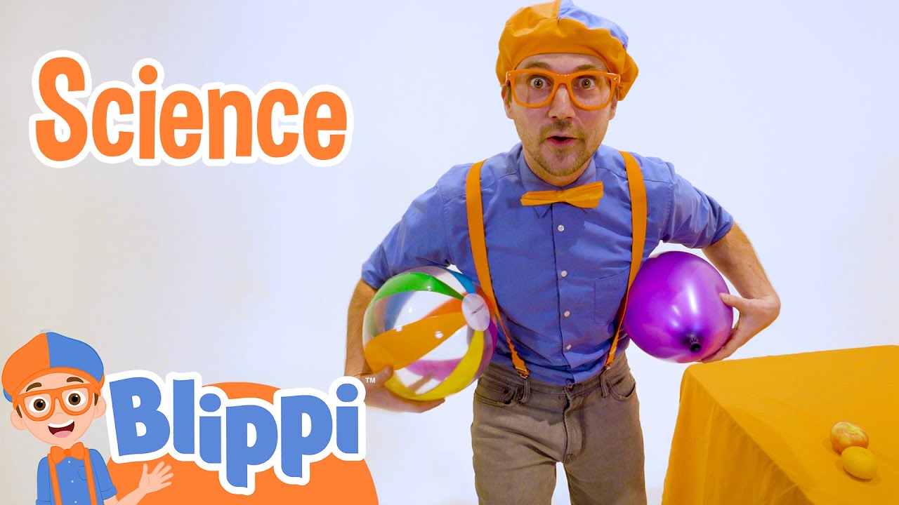 Blippi's Fun Science Race for Kids 🚀