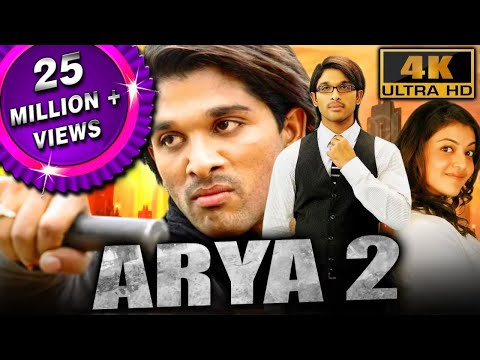 Arya 2 (4K) - Allu Arjun Blockbuster Romantic Action Film | Kajal Aggarwal, Navdeep, Brahmanandam
