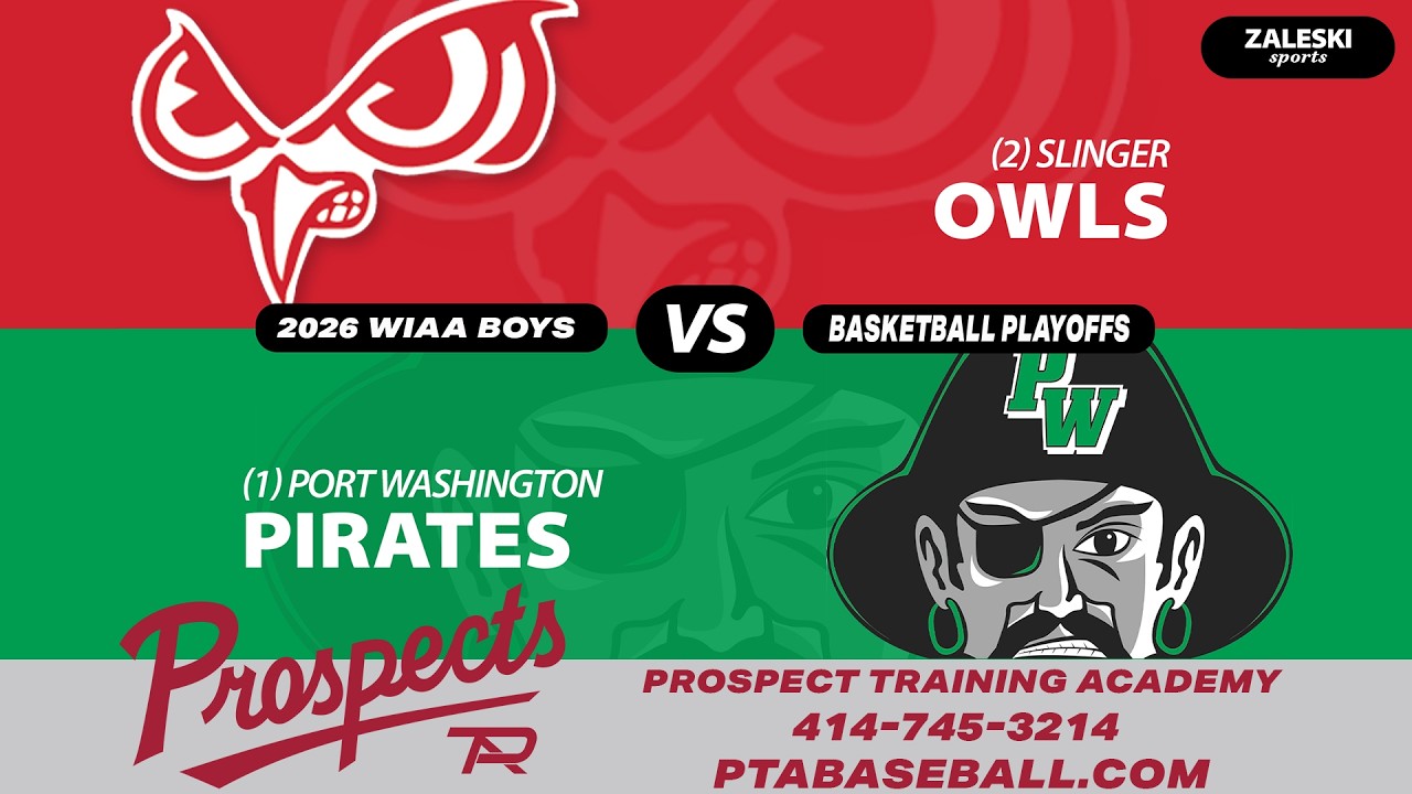 Slinger vs Port Washington | 2026 WIAA Boys Basketball Semifinal 🏀