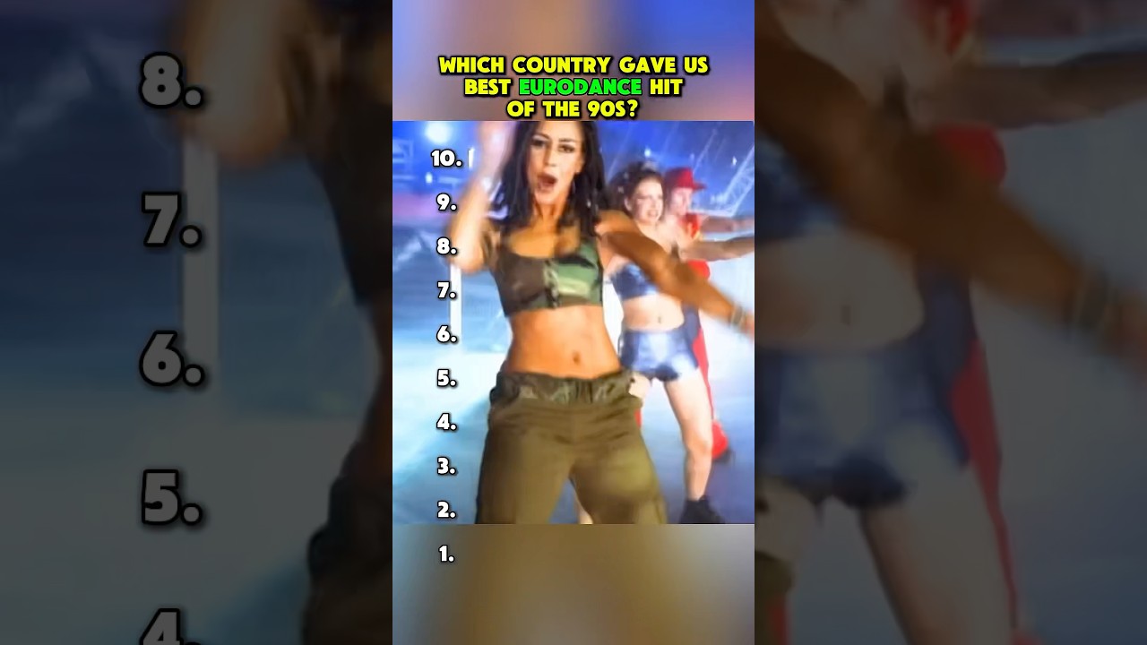 Top 10 Eurodance Hits of the 1990s 🎶