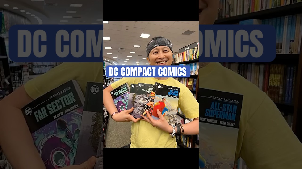 Discover DC Compact Comics: Manga-Sized Stories at a Fraction of the Price! 📚