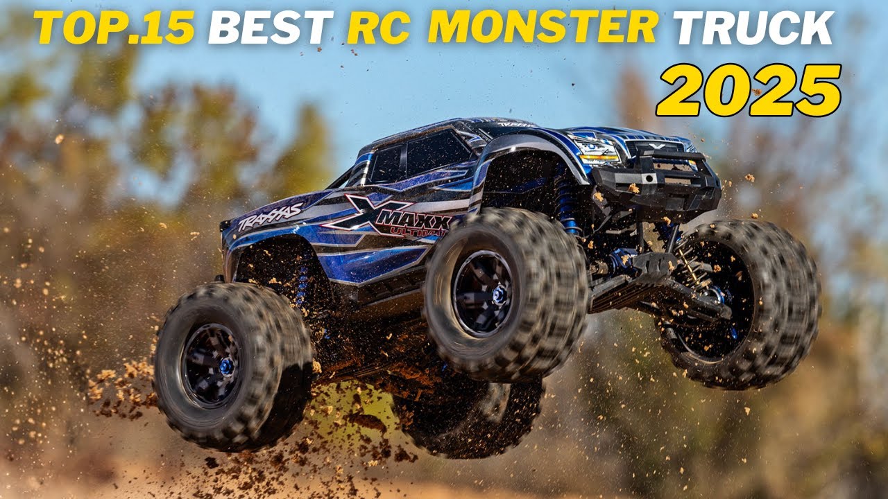 Top 15 Best RC Monster Trucks That Will Blow Your Mind 2025