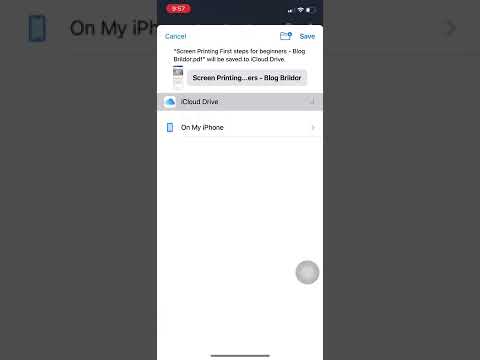 How to Save Webpages as PDF On Your iPhone or iPad