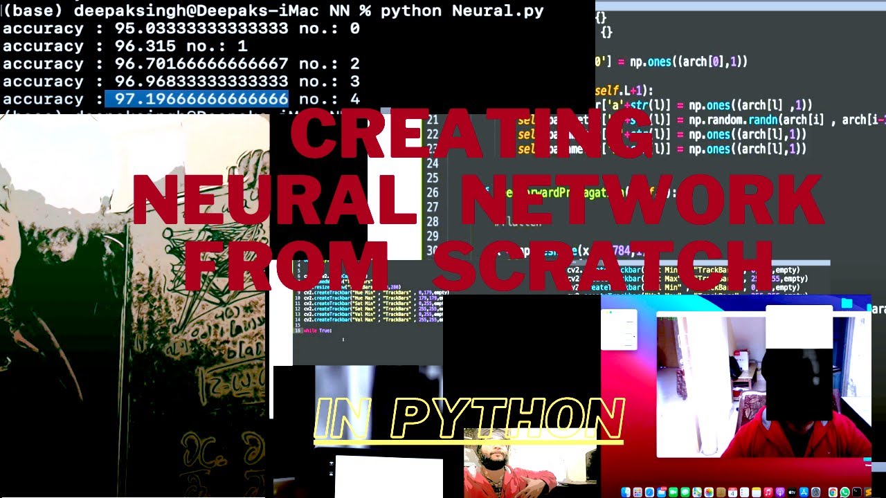 Neural Network from scratch  in Python