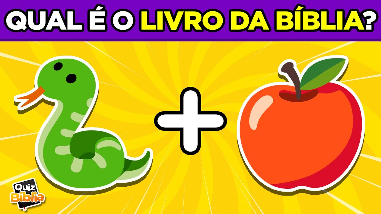 ✝️ QUAL É O LIVRO DA BÍBLIA? | DESAFIO COM EMOJIS | #quizbiblia #quizbiblico