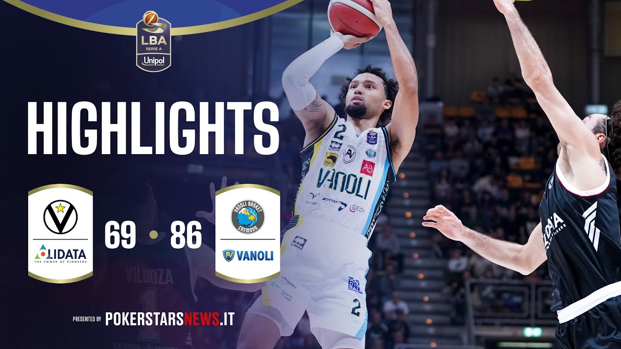 Virtus Olidata Bologna vs Vanoli Basket Cremona | Serie A Unipol 2025/2026 Highlights