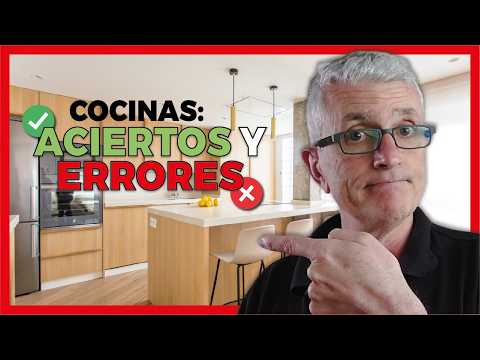 ☑️ Diseño de COCINAS Modernas: 0% ERRORES!!