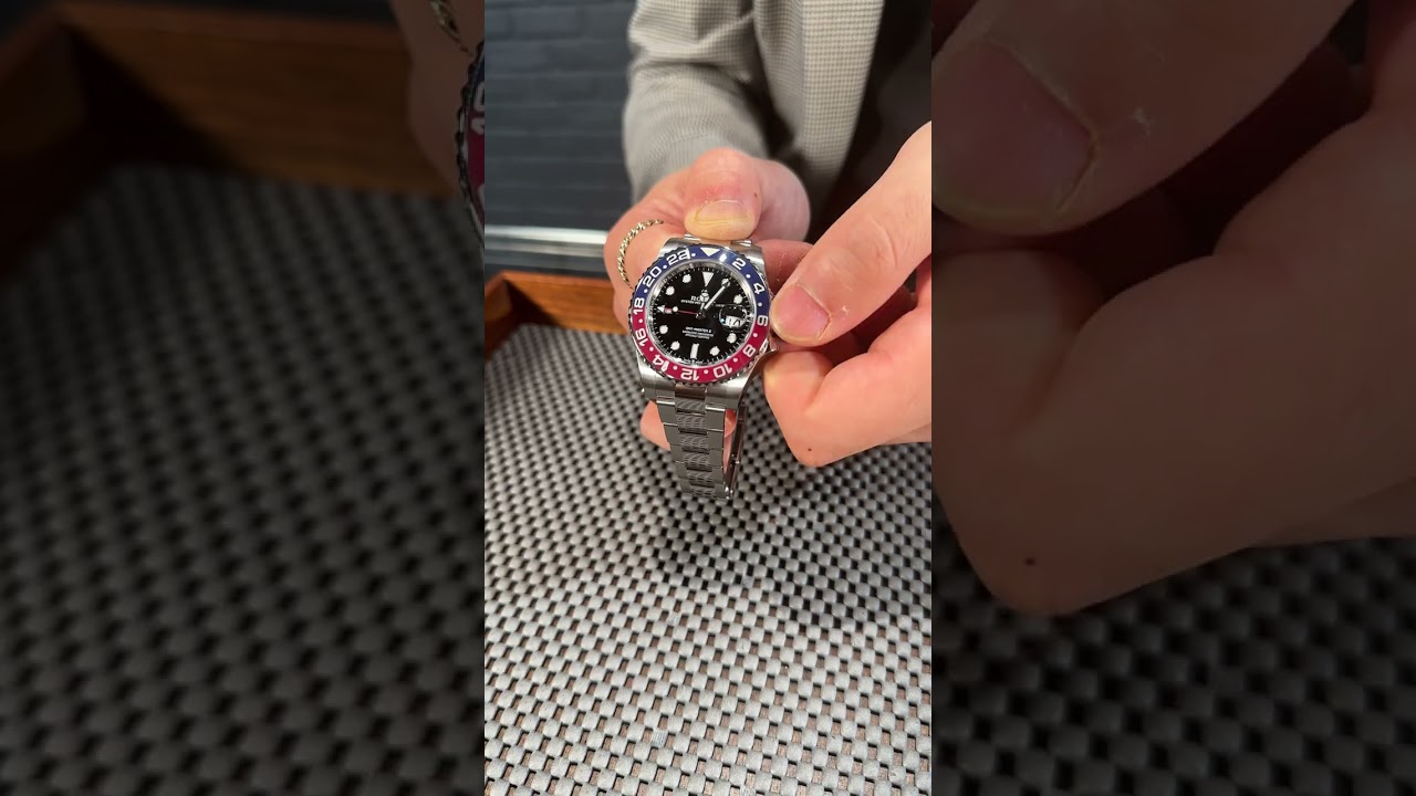 Using the GMT Function on Rolex GMT Master II 🌍