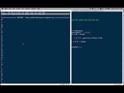 07 Vigenere Cipher: Decryption Exercise in Python
