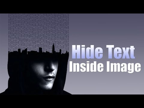 Hide Text Inside Image Files | Tricknology