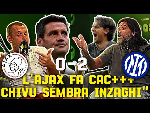 AJAX-INTER 0 2 SCONTRO ADANI CASSANO:"L'INTER DEVE RINGRAZIARE SOMMER CONTRO IL NULLA"VIVA EL FUTBOL