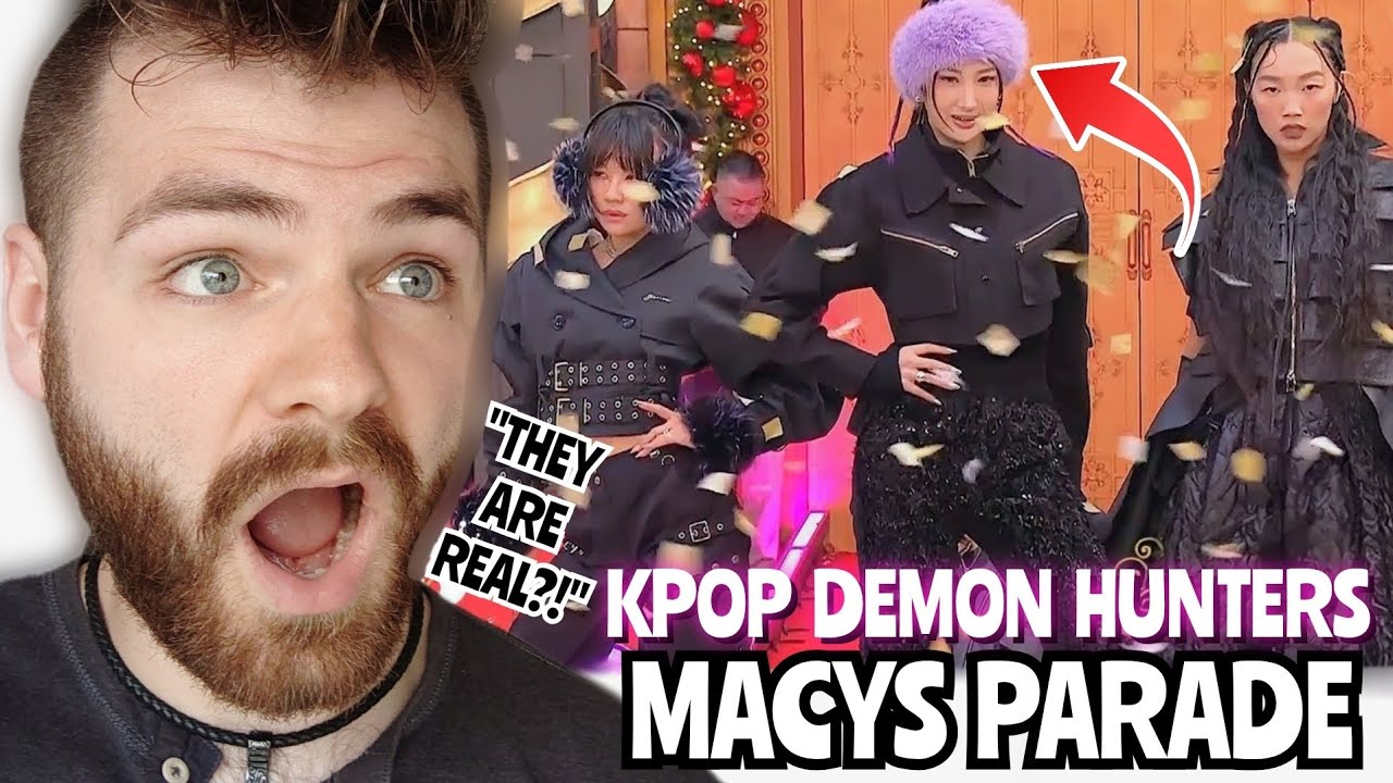 KPOP Demon Hunters 'Golden' Live at Macy's 2025 🎤