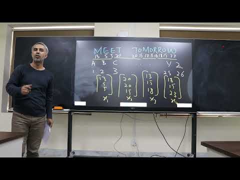 Linear Algebra: Concept  of  Matrix, Matrices, #Encryption, #Decryption, #Cryptography,  Lecture 6