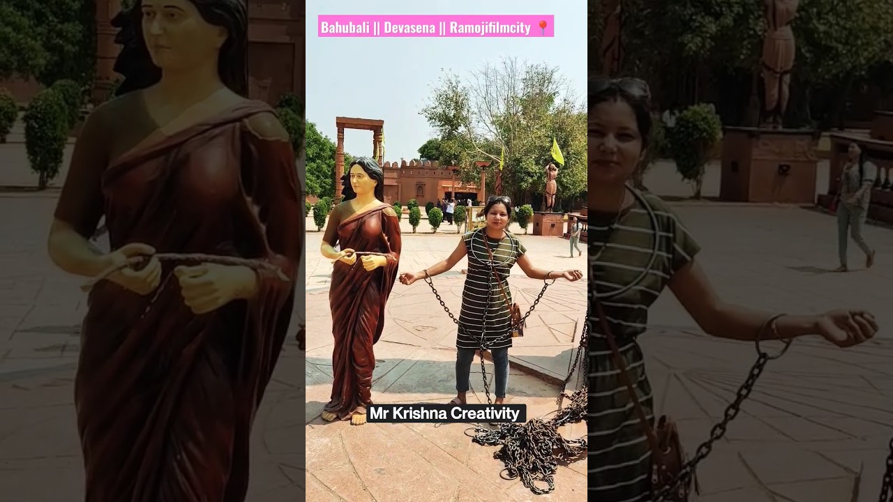 Bahubali Devasena at Ramoji Film City 🎬