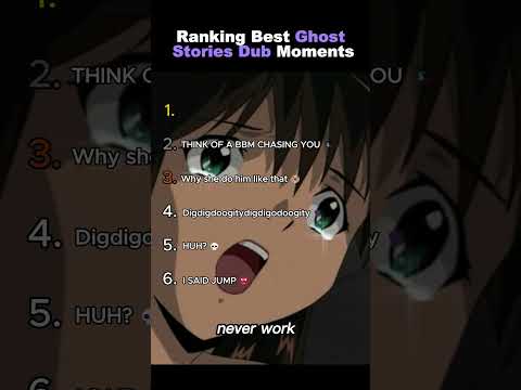 Ranking Ghost Stories Dub Moments #funny #ghoststories #ghoststoriesdub #anime #funny #shorts #reels