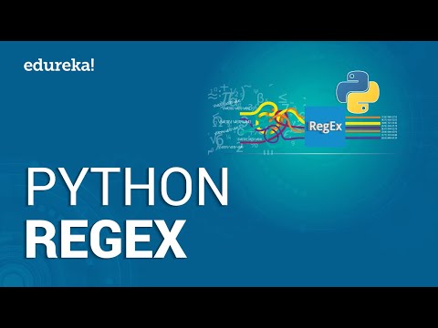 Python RegEx | Python Regular Expressions Tutorial | Python Tutorial | Python Training | Edureka