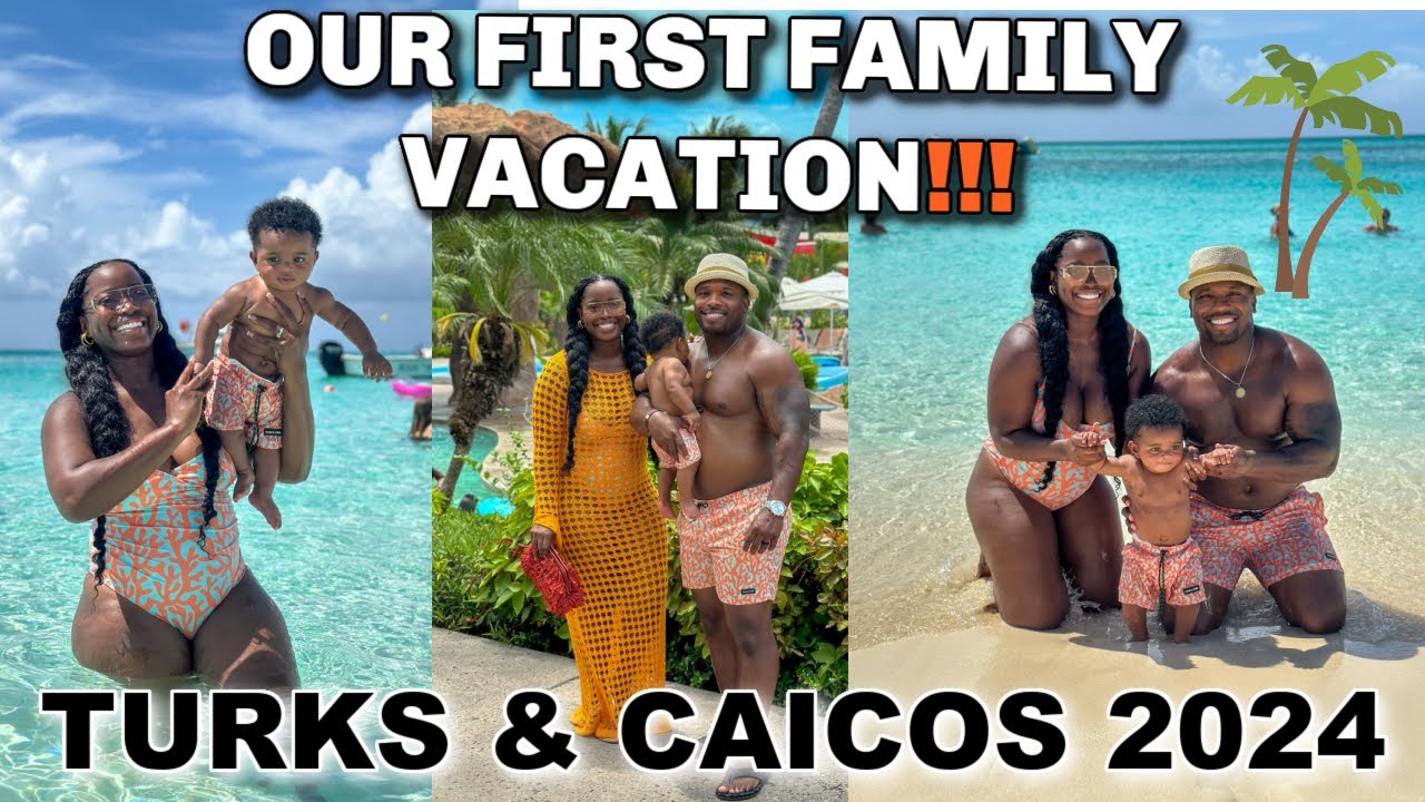 😱OUR FIRST FAMILY VACATION VLOG WITH BABY BOY💙 Beaches Turks & Caicos 2024 Msnaturally Mary