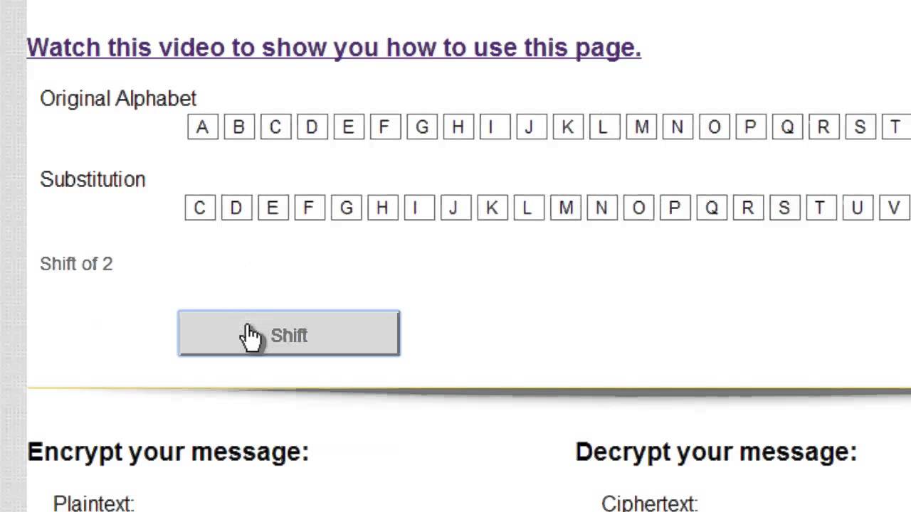 Understanding the Vigenere Cipher