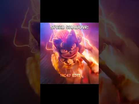 Speed Shadow Vs Speed Sonic 💀🥶🔥 #Shorts #Sonic #Shadow #Sonicmovie3 #Movies #Edit #Capcut