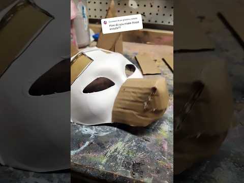 snout tutorial! #alterhuman #furry #antizoo #fursuit #therian #dinomask #fursuiters #quadrobics