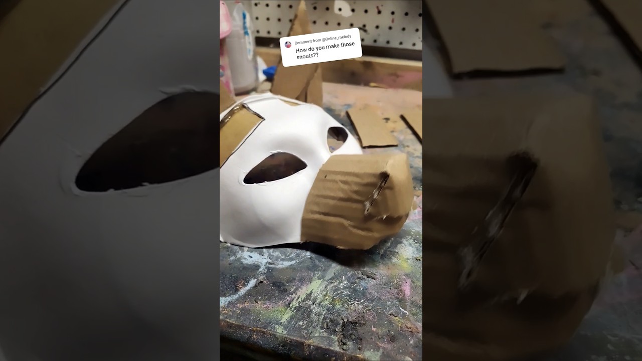 Snout Creation Tutorial for Furry and Alterhuman Costumes