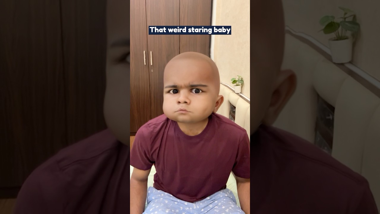 The Mysterious Staring Baby 👶 | Manish Kharage #shorts