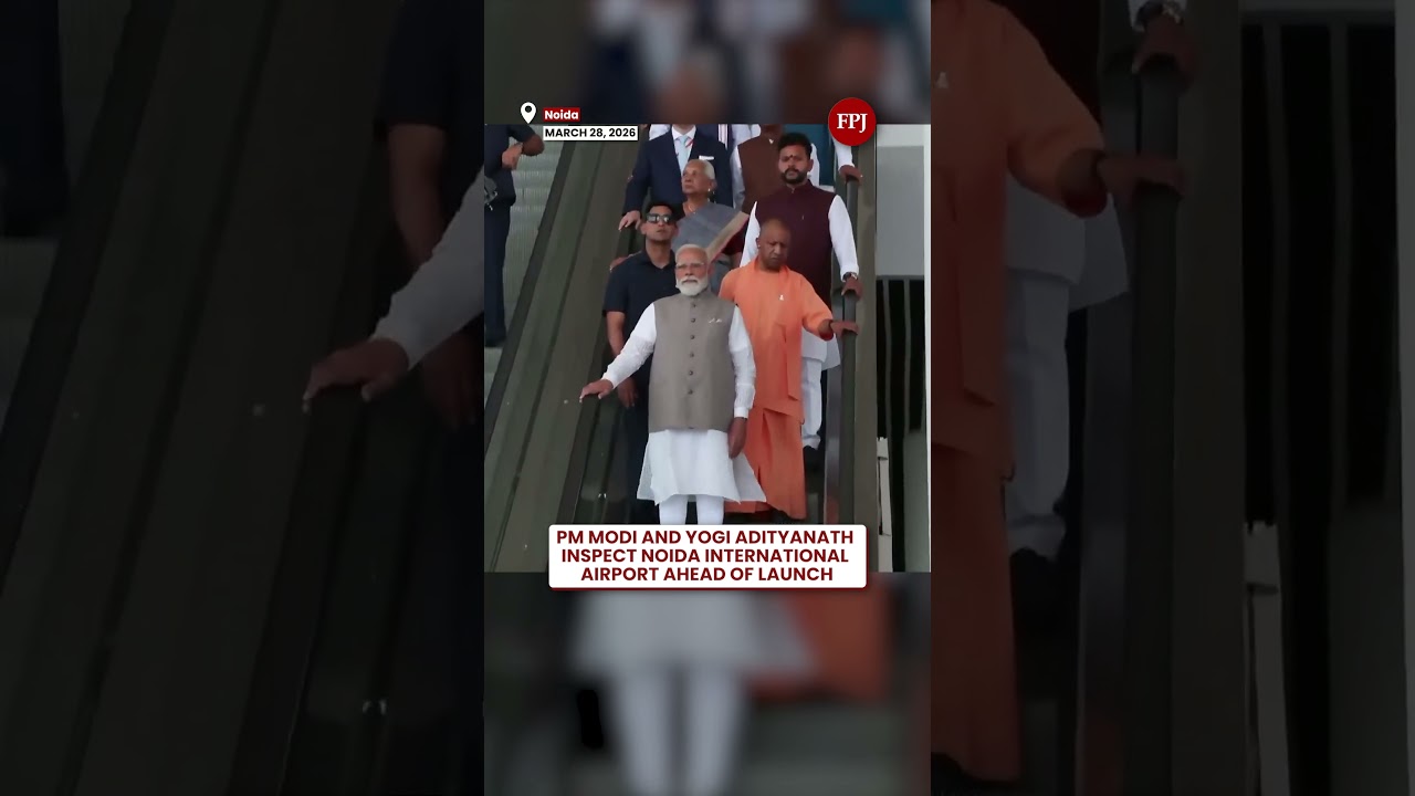 Modi & Yogi Review Noida Airport Before Launch ✈️