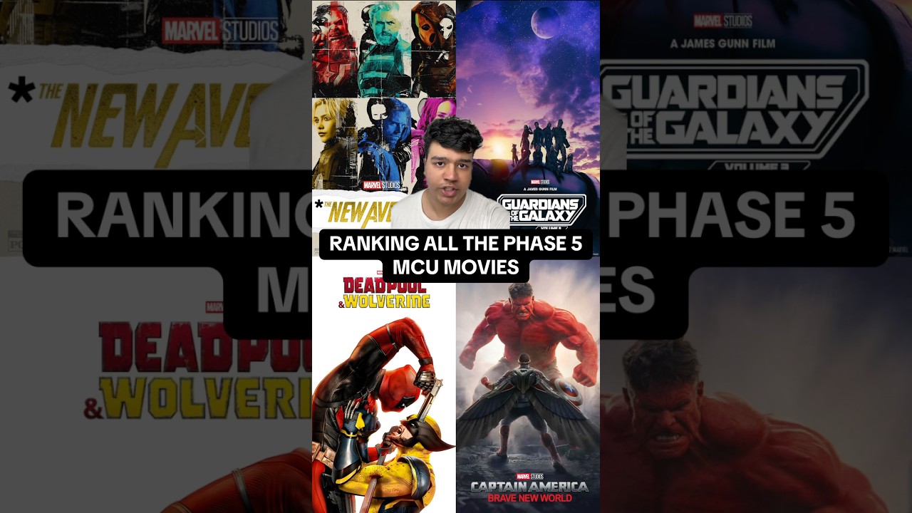 MCU Phase 5 Movie Rankings 🎬