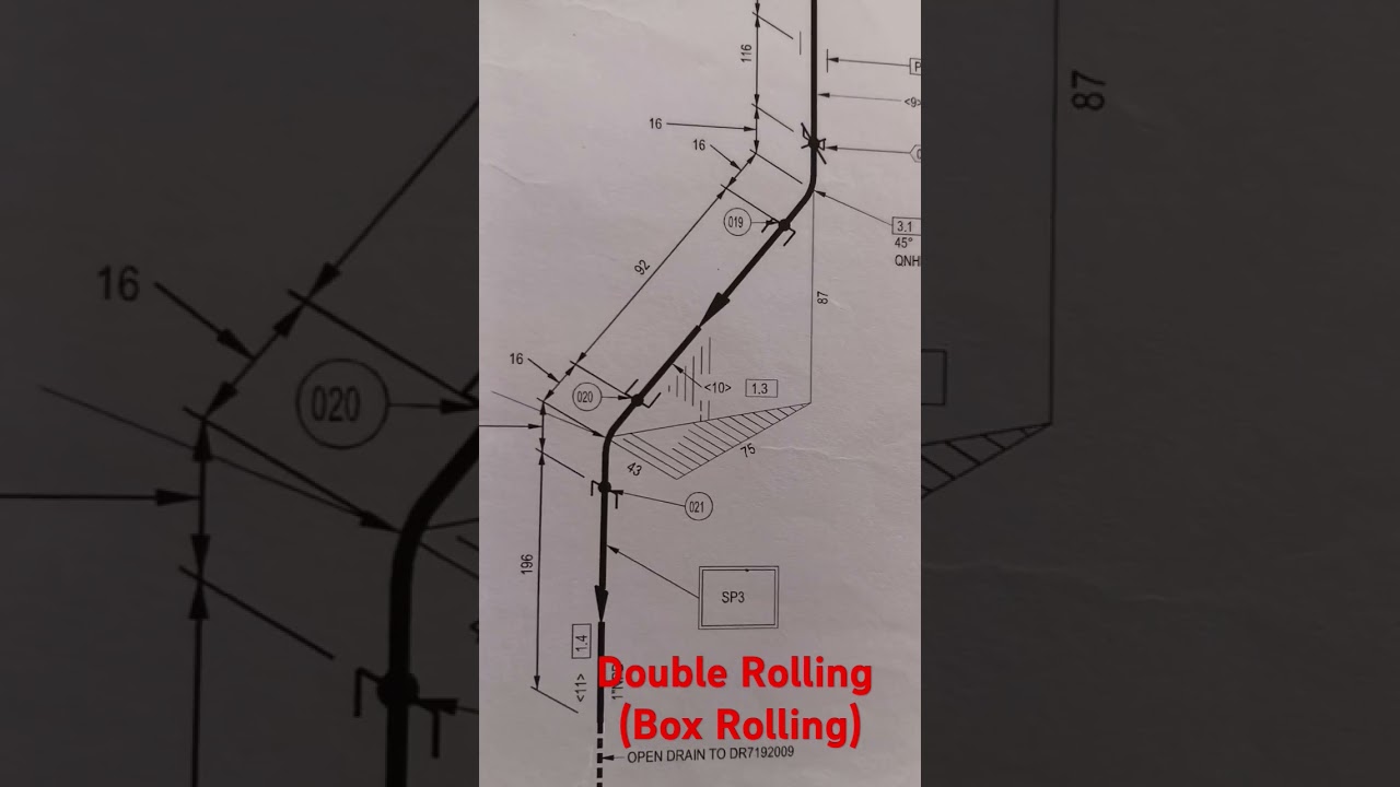 Mastering Isometric Drawing & Double Rolling Techniques in Engineering 🛠️