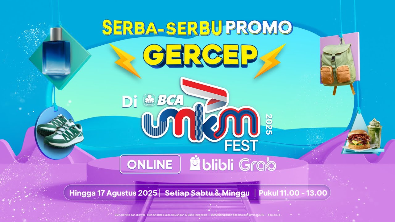 Promo Gercep Grab & Blibli di BCA UMKM Fest! π