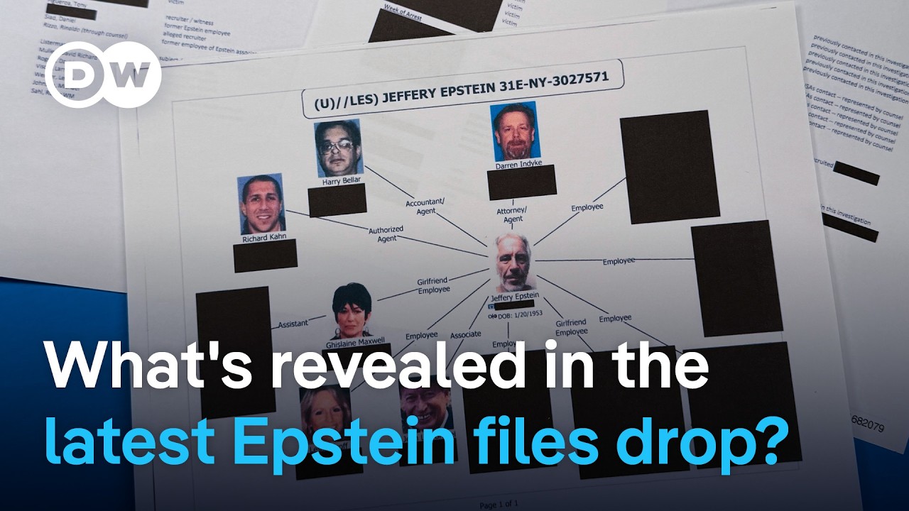 US Justice Department releases more Epstein files | DW News