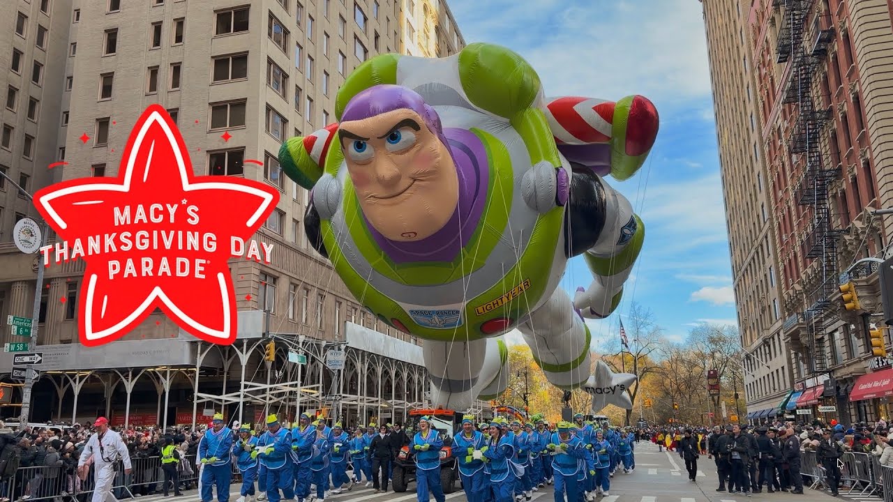 2025 Macy's Thanksgiving Parade NYC in 4K 🎉