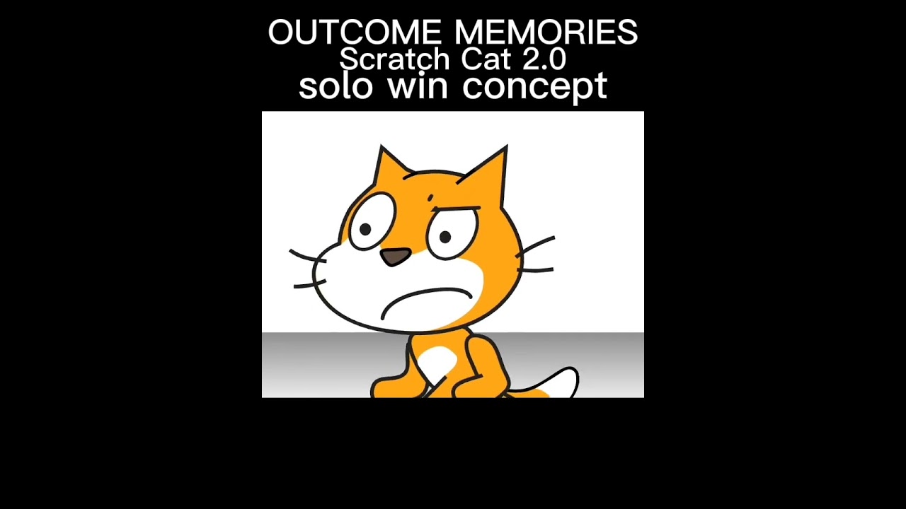 Epic Solo Win in OUTCOME MEMORIES - Scratch Cat 2.0 Animation 🐱