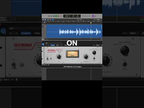 The LA2A Compressor Sounds AWESOME On Vocals!