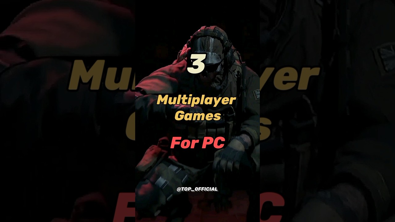 3 Top 3 Multiplayer PC Games 🎮