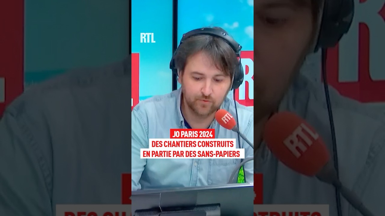 JO Paris 2024 : Des sans-papiers recrutés pour construire les sites 🏗️
