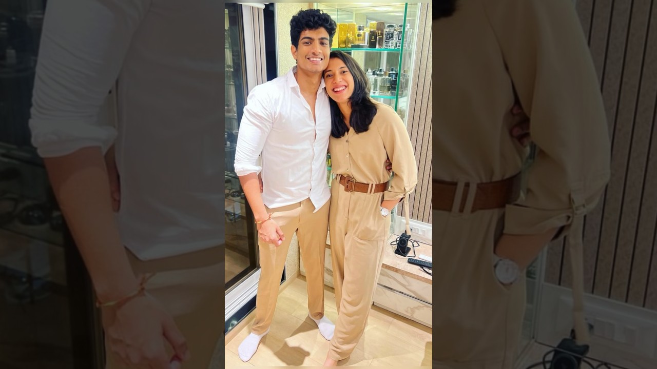 Sweet Moment of Smriti Mandhana & Palash โค๏ธ