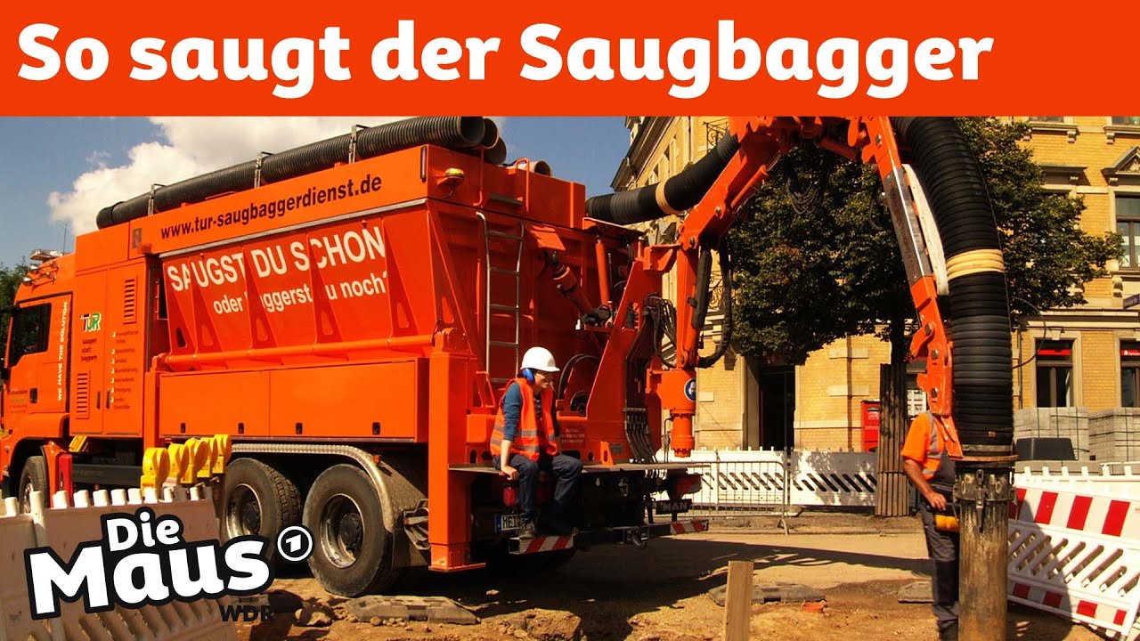 So funktioniert ein Saugbagger 🏗️
