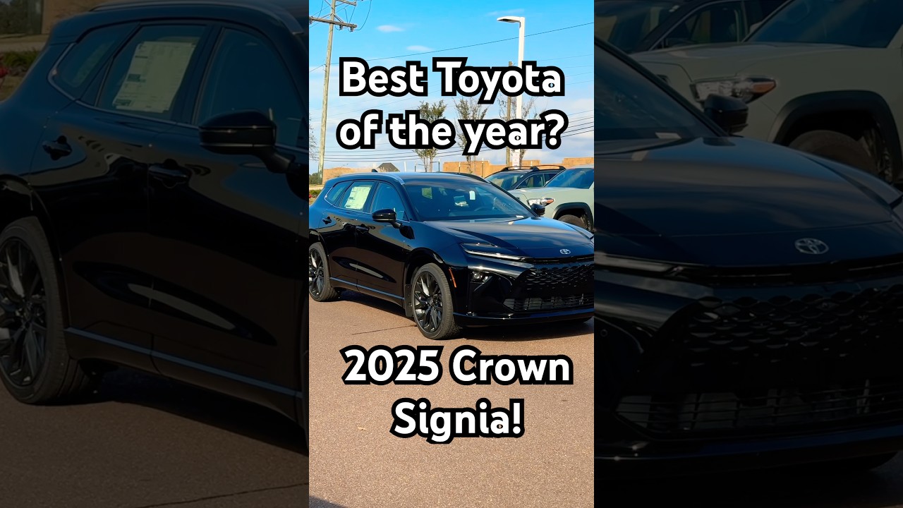 2025 Toyota Crown Signia Nightshade AWD Hybrid 🚗