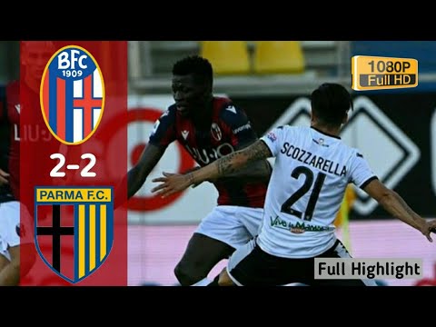 parma vs bologna 2-2 full highlights match