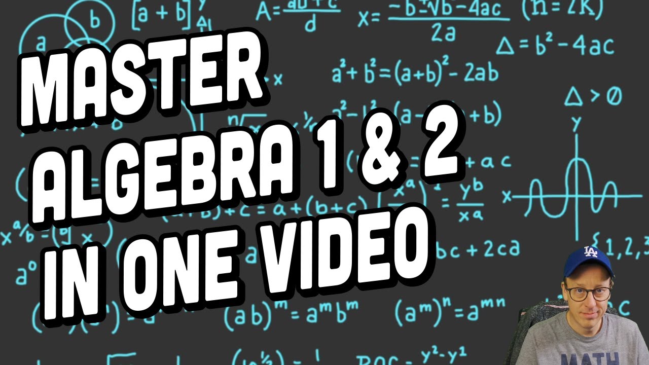Comprehensive Algebra 1 & 2 Tutorial: Solving All Major Problem Types