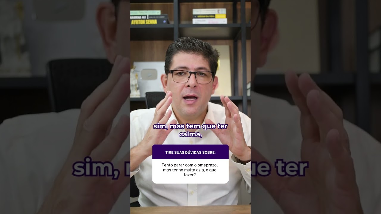 Parar de omeprazol e combater azia 🤔