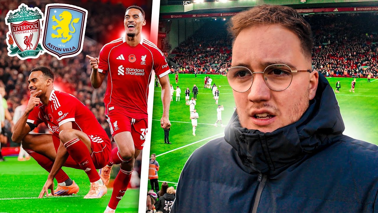 Liverpool Ends Losing Streak with Victory Over Aston Villa at Anfield ⚽